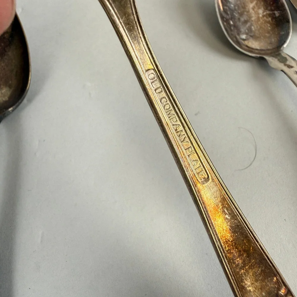 Vtg Silverplate Flatware Lot Rogers Bros Wm Rogers Holmes & Edwards EPNS 48 Pcs
